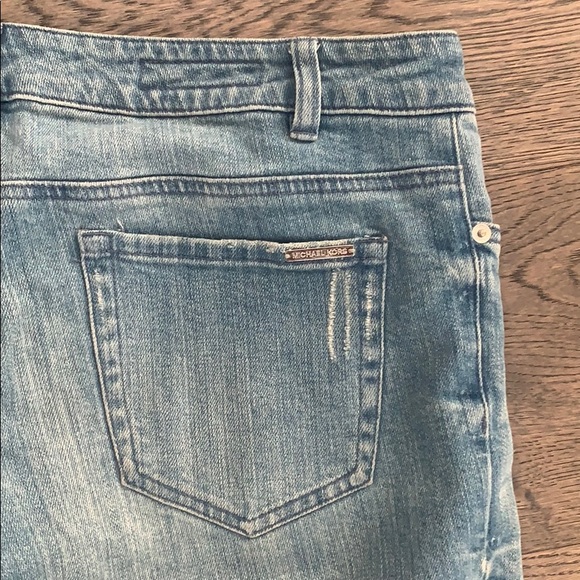 MICHAEL KORS BLUE JEANS BELL BOTTOMS FLARE - Picture 5 of 5